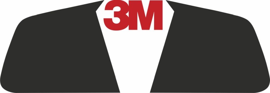 Samolepky fólie 3M na výklenek sloupku pro Volvo FH4