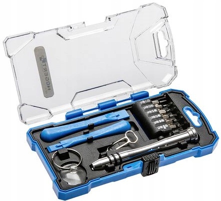 

Hogert HT1S271 Wkrętaki precyzyjne zestaw 17części