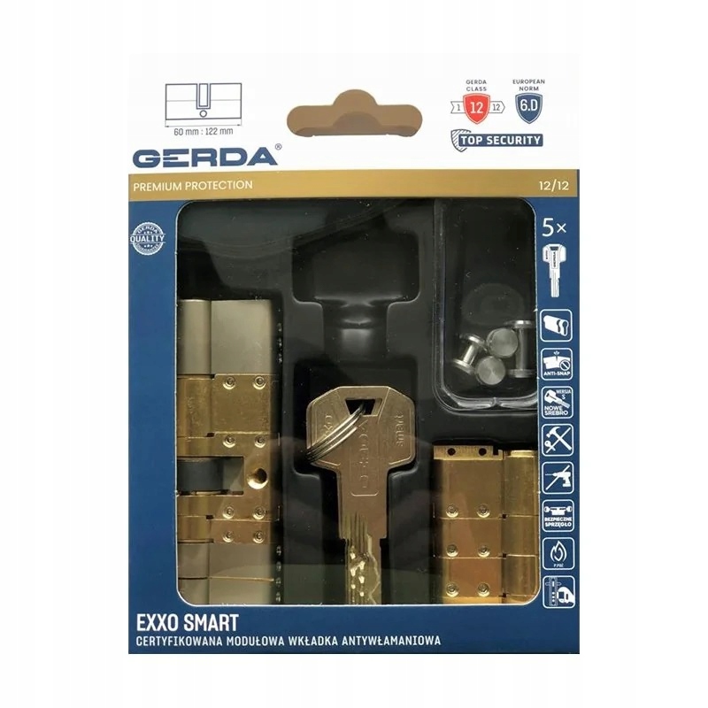 Modulární vložka Gerda Exxo Smart M 61/61, Zabierak