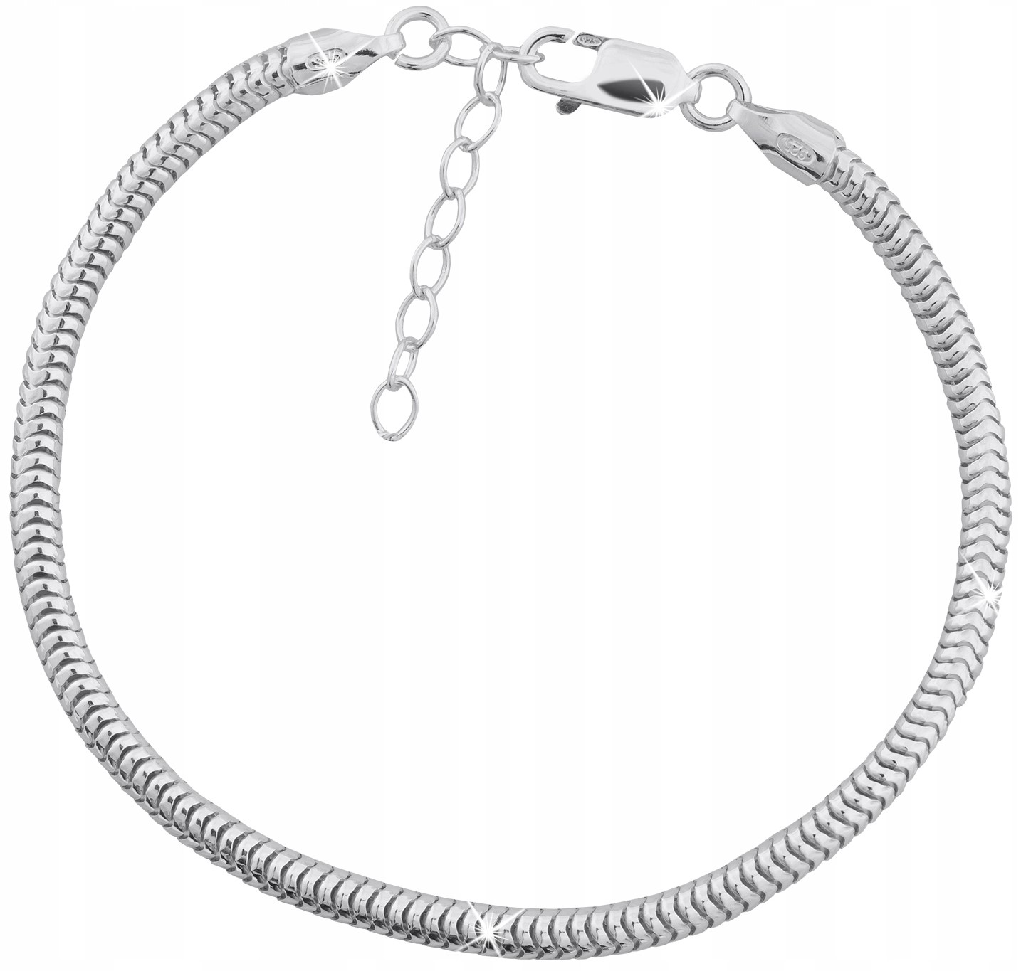 

Srebrna Bransoletka Charms Beads Koralik Srebro