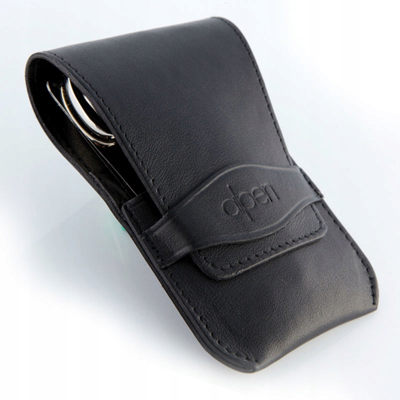 Manikúrní sada Nickel kožená 5 ks černá