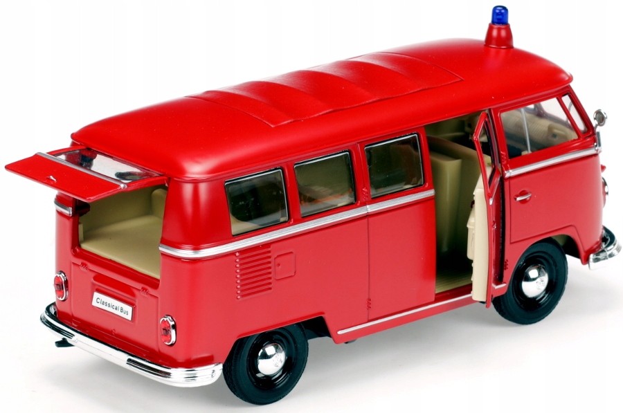 Kovové Auto Model 1963 Vw Volkswagen T1 Bus
