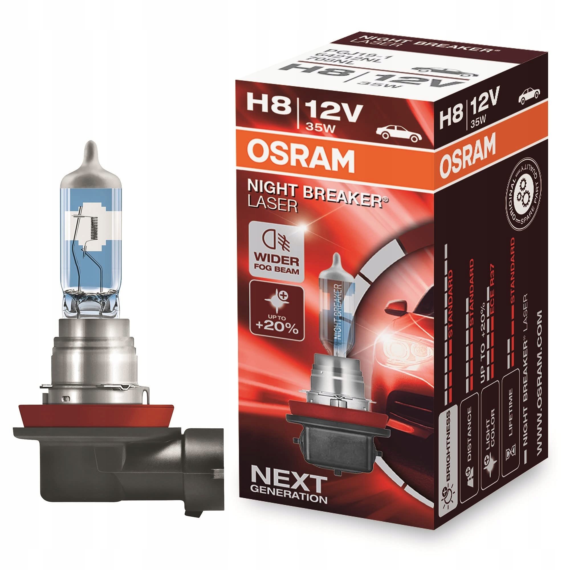 Żarówka Osram H8 35 W 1 szt.