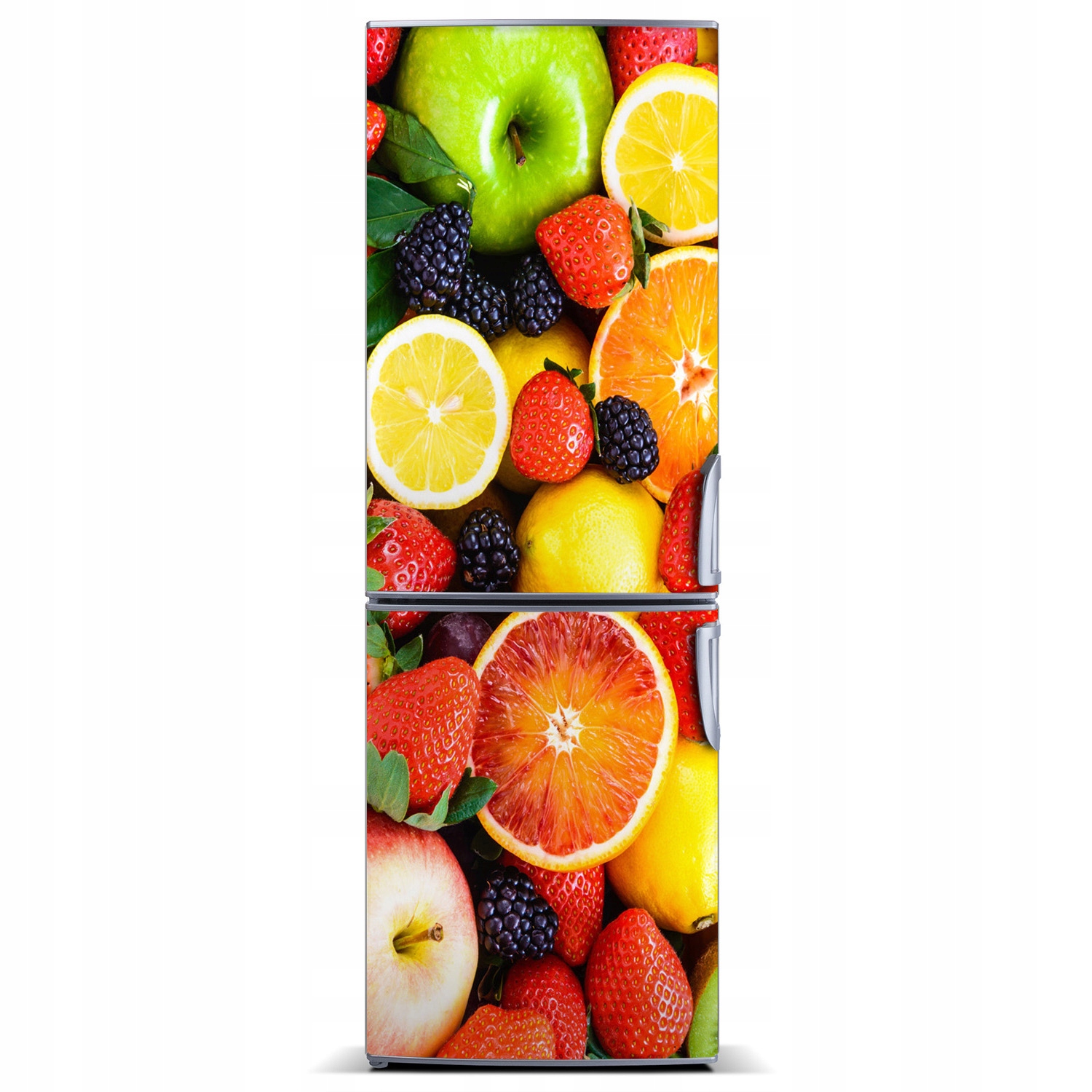 

Naklejka na lodówkę do domu Magnes Owoce 60x180