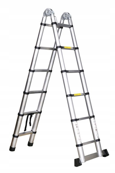 Rebrík teleskopický skladací 3,8m 48415