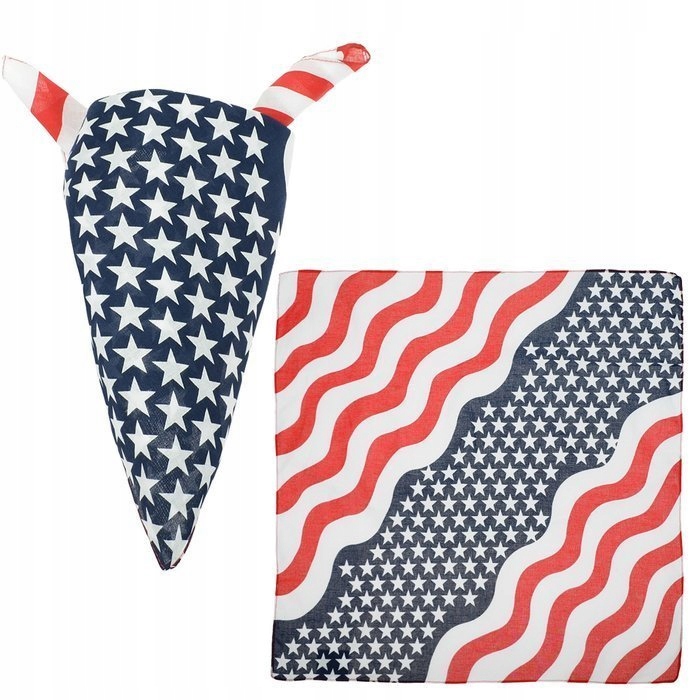 

Chusta Bandana Western Mfh 55x55 Stars n' Stripes