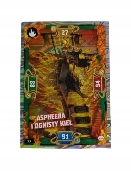 Karta Lego Ninjago Seria 5 Numer 077