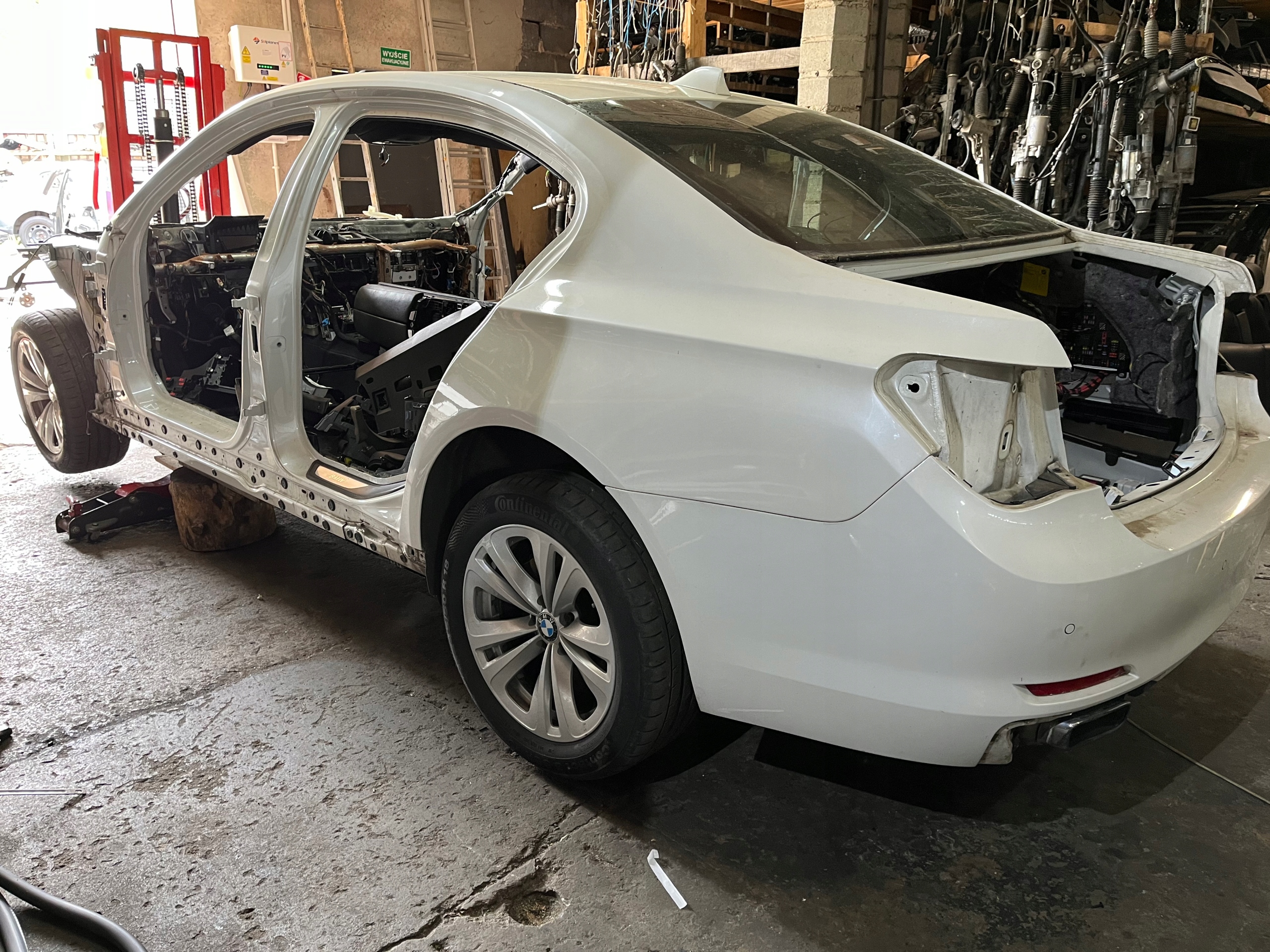 BMW F01 750i кузов документы 2011