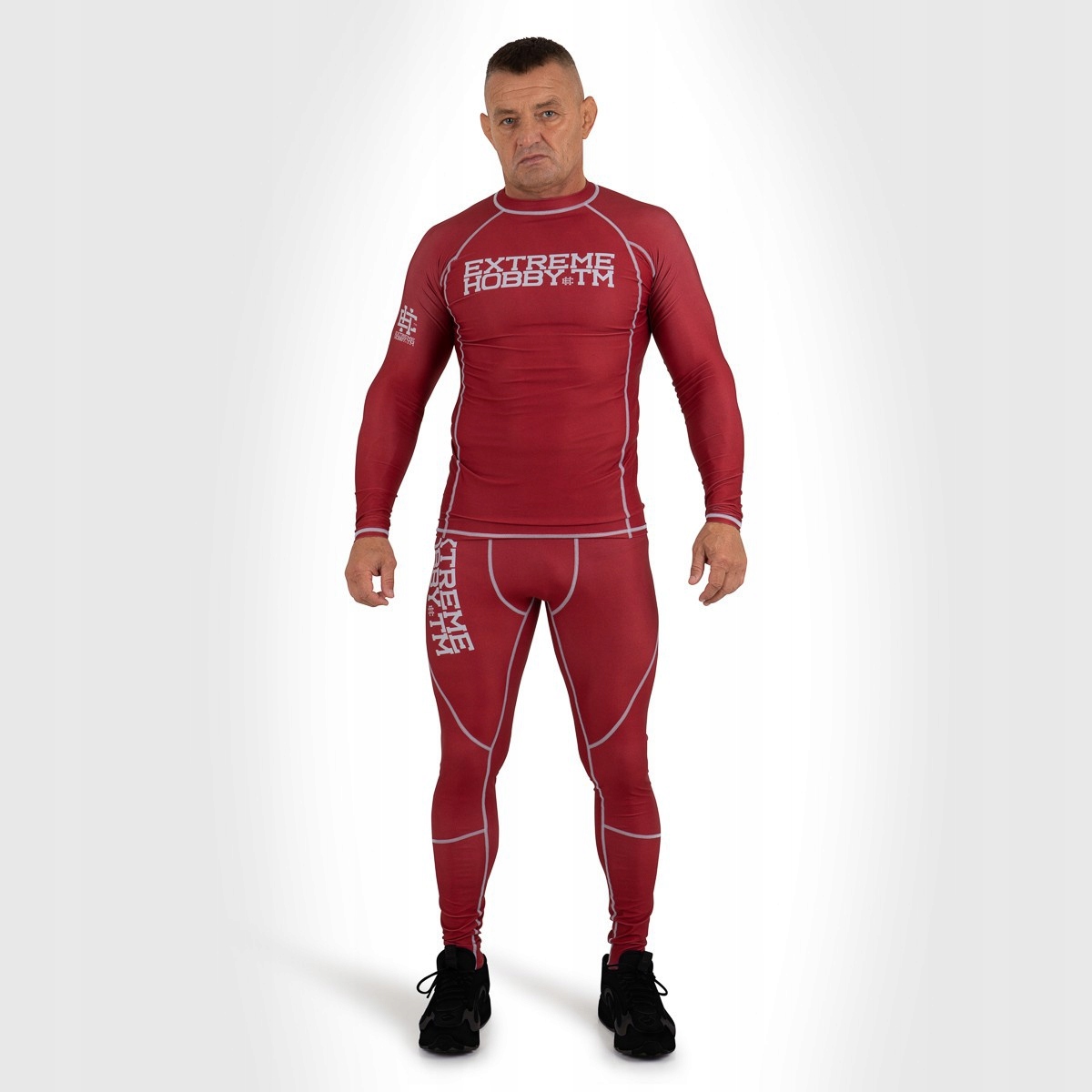 Koszulka z długim rękawem czerwona męska TRACE 2XL EXTREME HOBBY Płeć mężczyzna