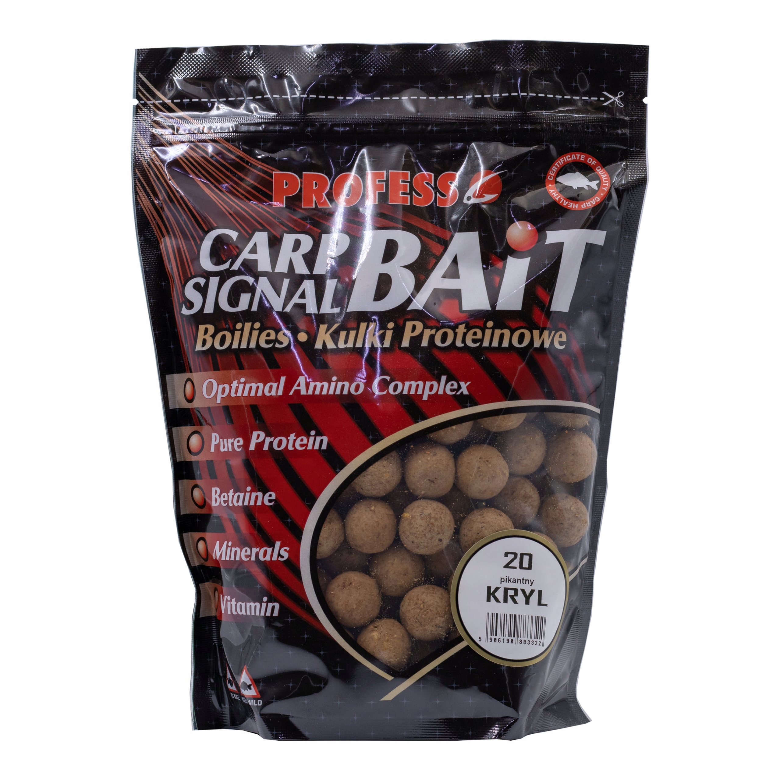 Kulki Zanętowe Kryl 20 mm 750 g Profess