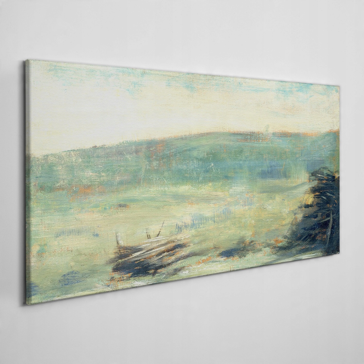 

Obraz płótno Krajobraz w saint ouen Seurat 100x50