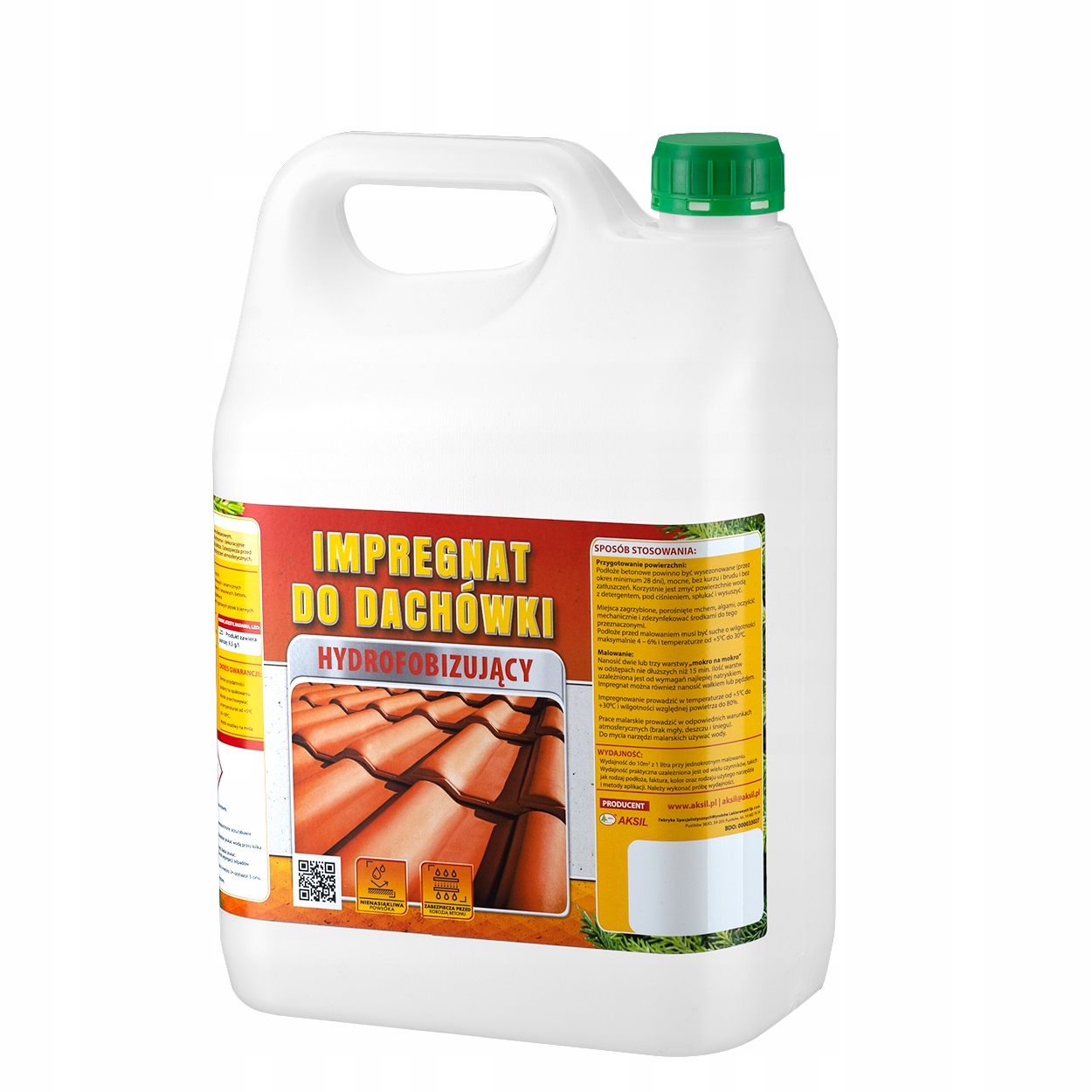 IMPREGNAT DO DACHÓWKI HYDROFOBIZUJĄCY 5 L