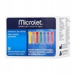 

Lancety Microlet 25SZTUK