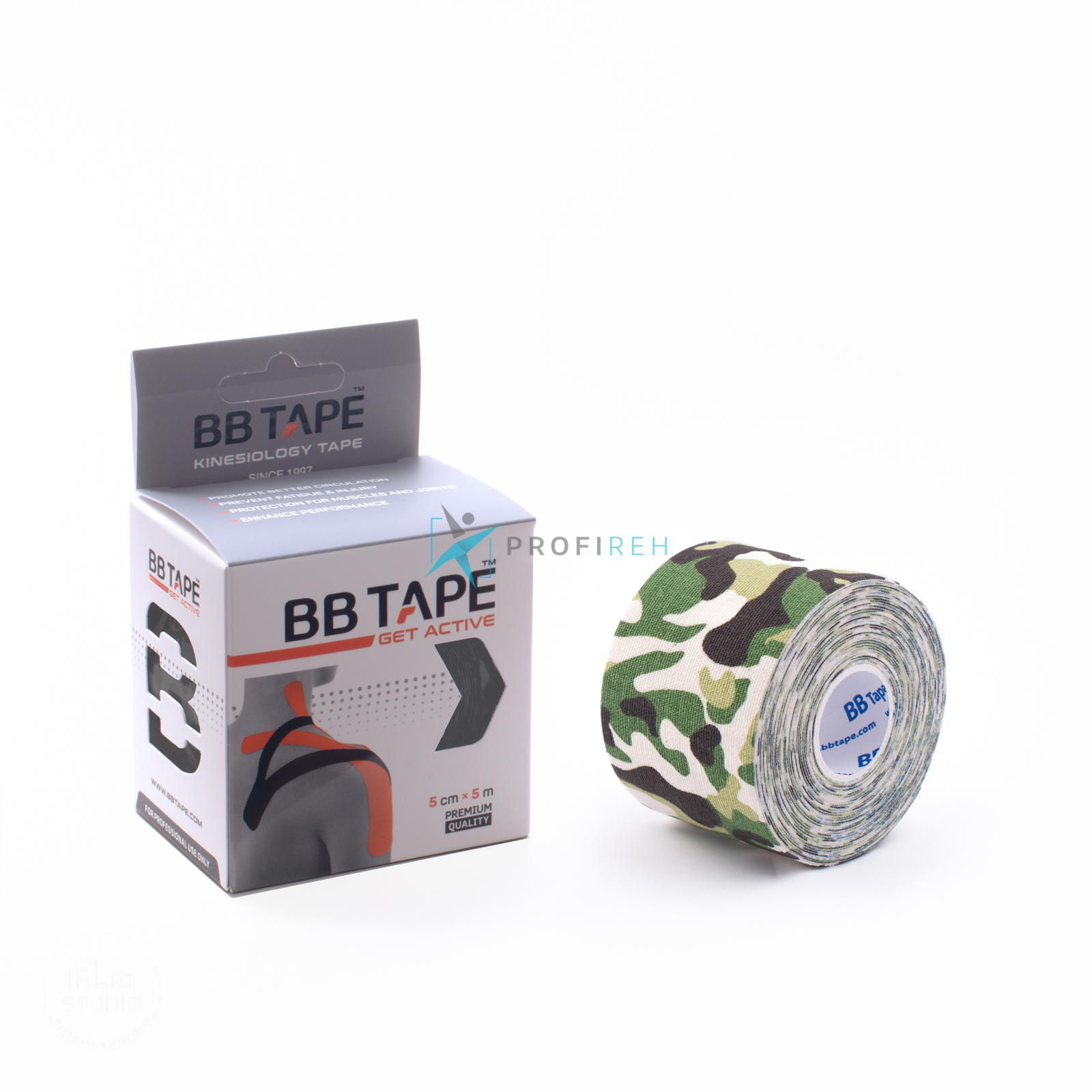 

Taśma tejp do kinesiotapingu Bb Tape 5cmx5m