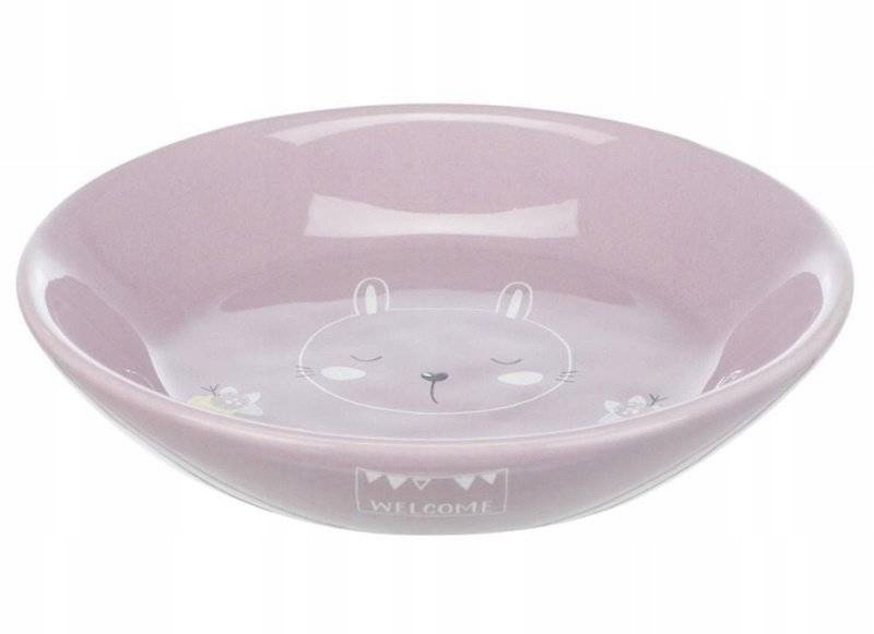 

Niska miska ceramiczna psa kota kociąt Trixie 0,2L