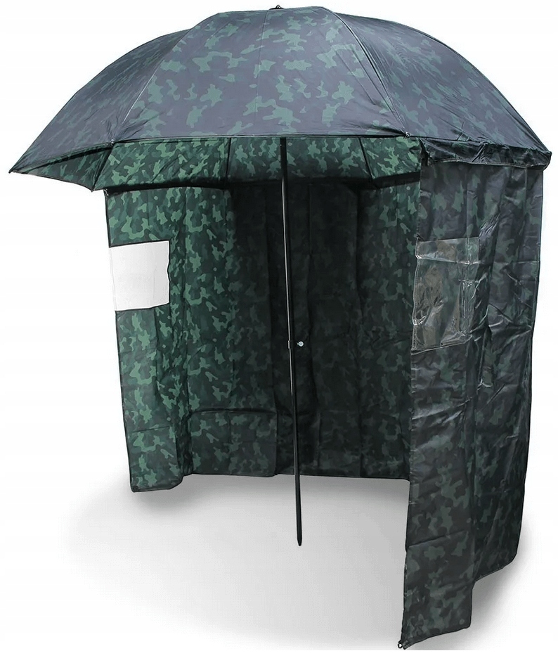 NGT Parasol wędkarski z bokami Camo 220cm
