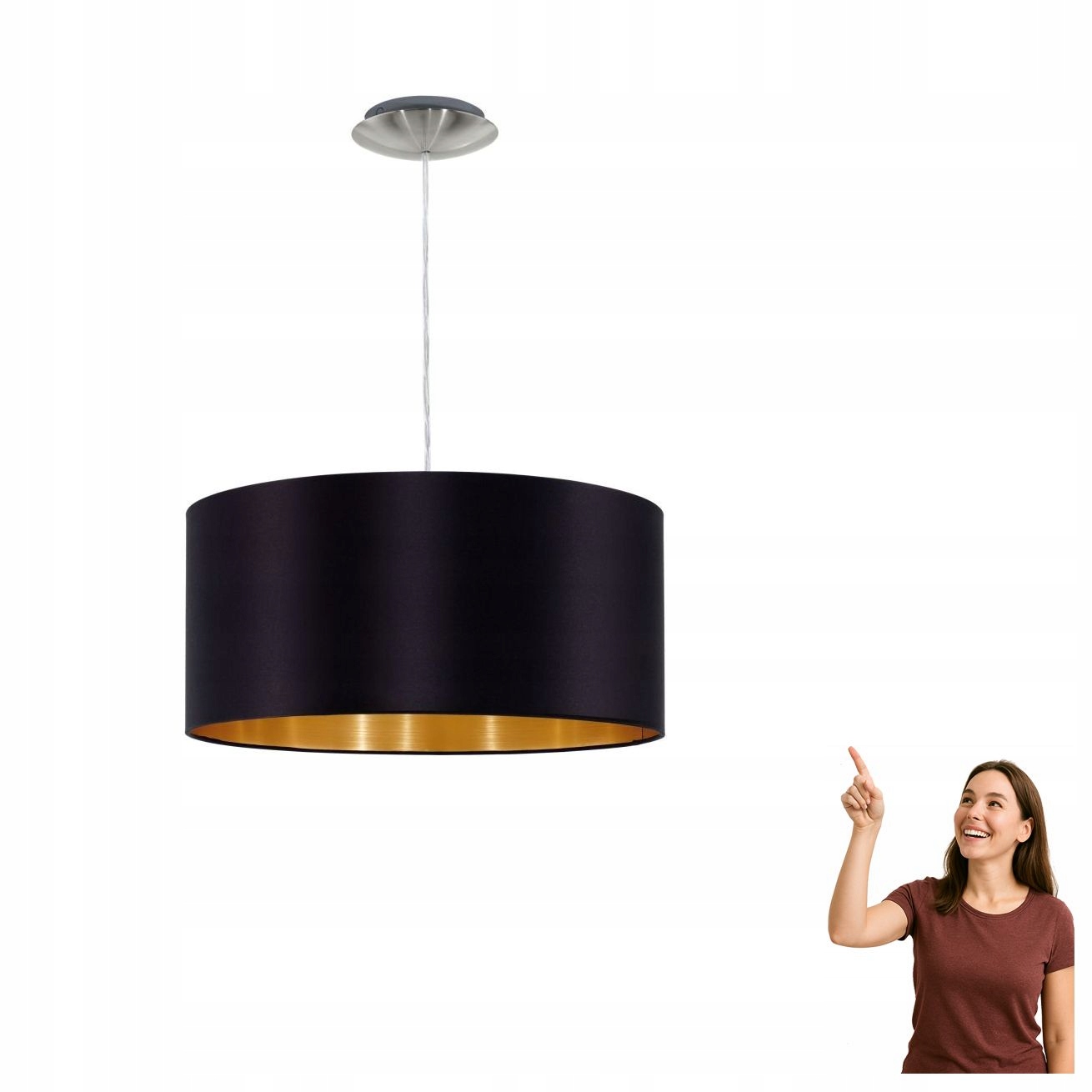 Závesná lampa Maserlo 31599 Eglo