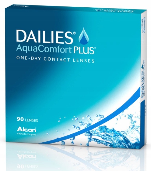 

Dailies AquaComfort Plus, 90 szt. -2.75