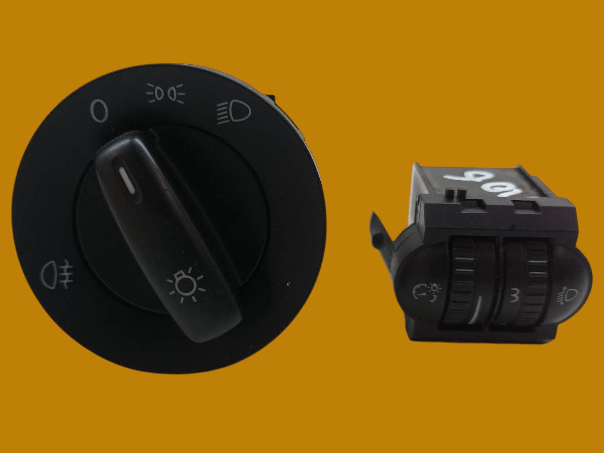 light switch KPL 2 SZT ORG Volkswagen Golf VI (2008-2012)