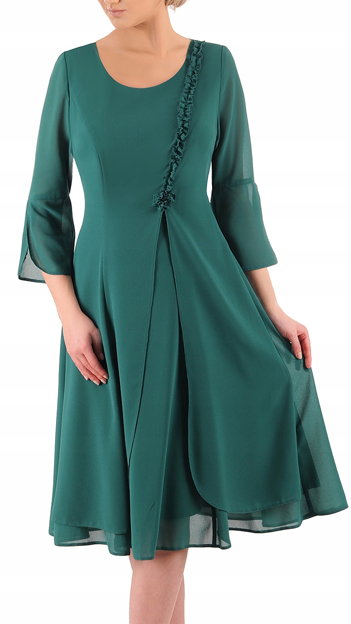 Šaty Sandra 42 let na svatební hostina, elegantní na slavnostní přijímání