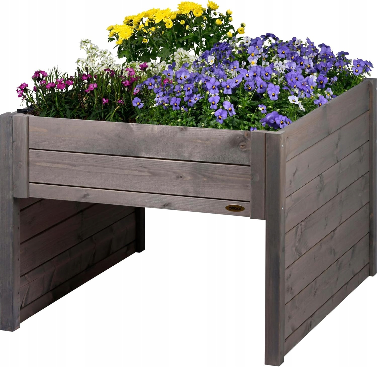 Garáž Pre Robotickú Kosačku Dobar Drevený Záhradný S Kvetinovým Záhonom Pro