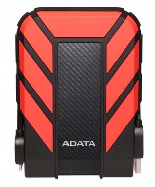 Adata HD710P/ 1TB/ Hdd/ Externý/ 2.5"/ Červená/ 3R AHD710P-1TU31-CRD