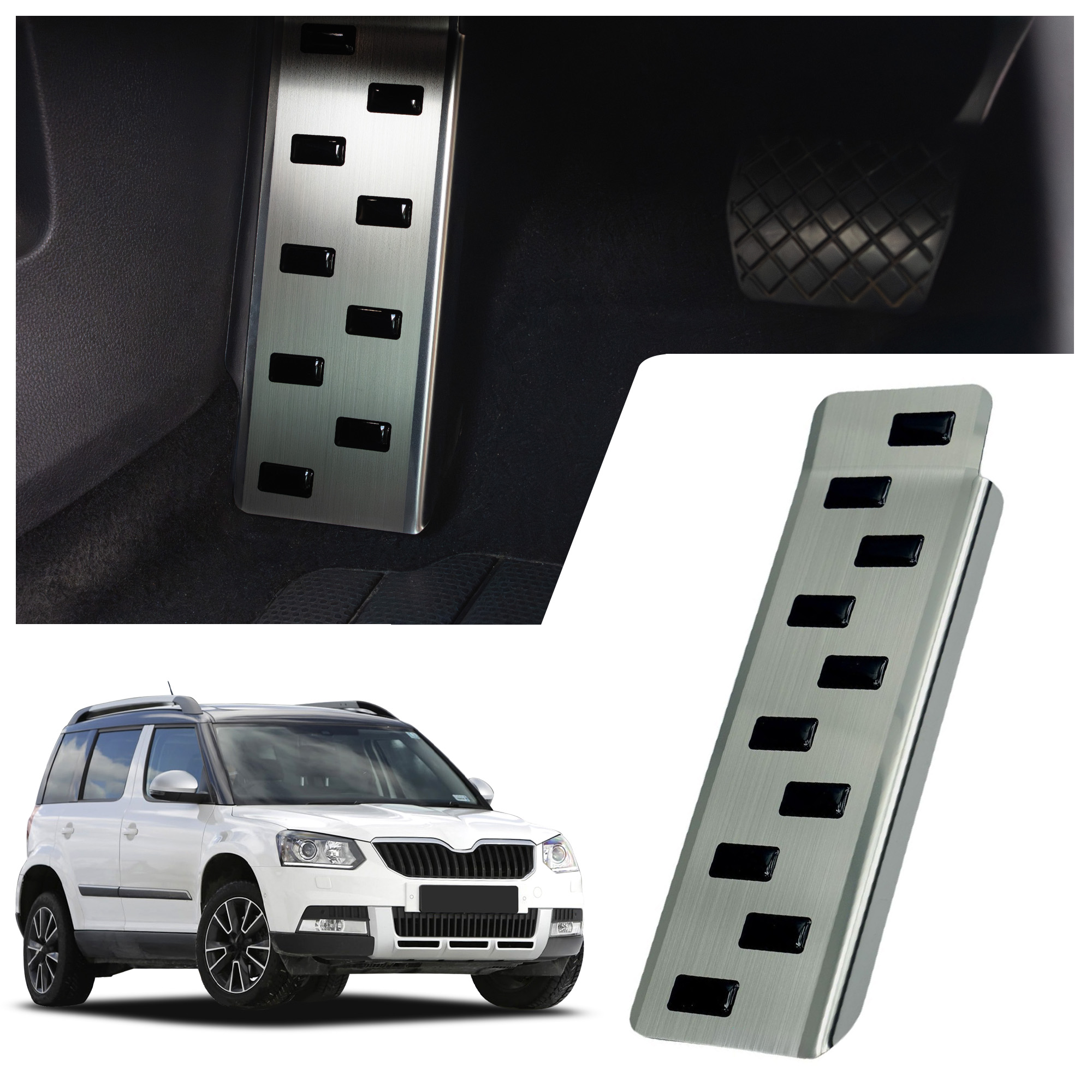 Podstupnice automobilová podnožka spočívající pro Škoda Yeti I 5L 2009-2017