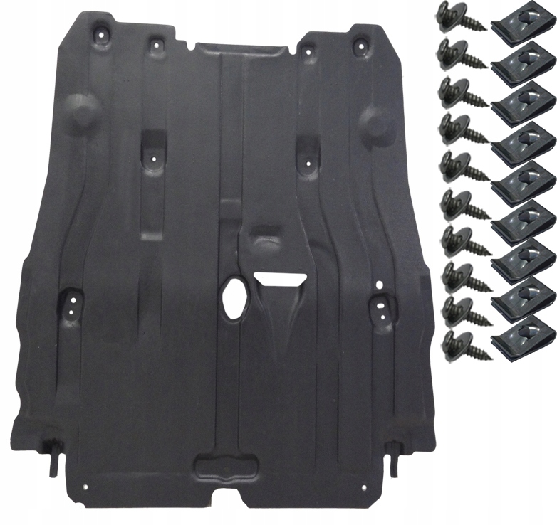 Renault Megane IV 4 Osłona silnika dolna spinki