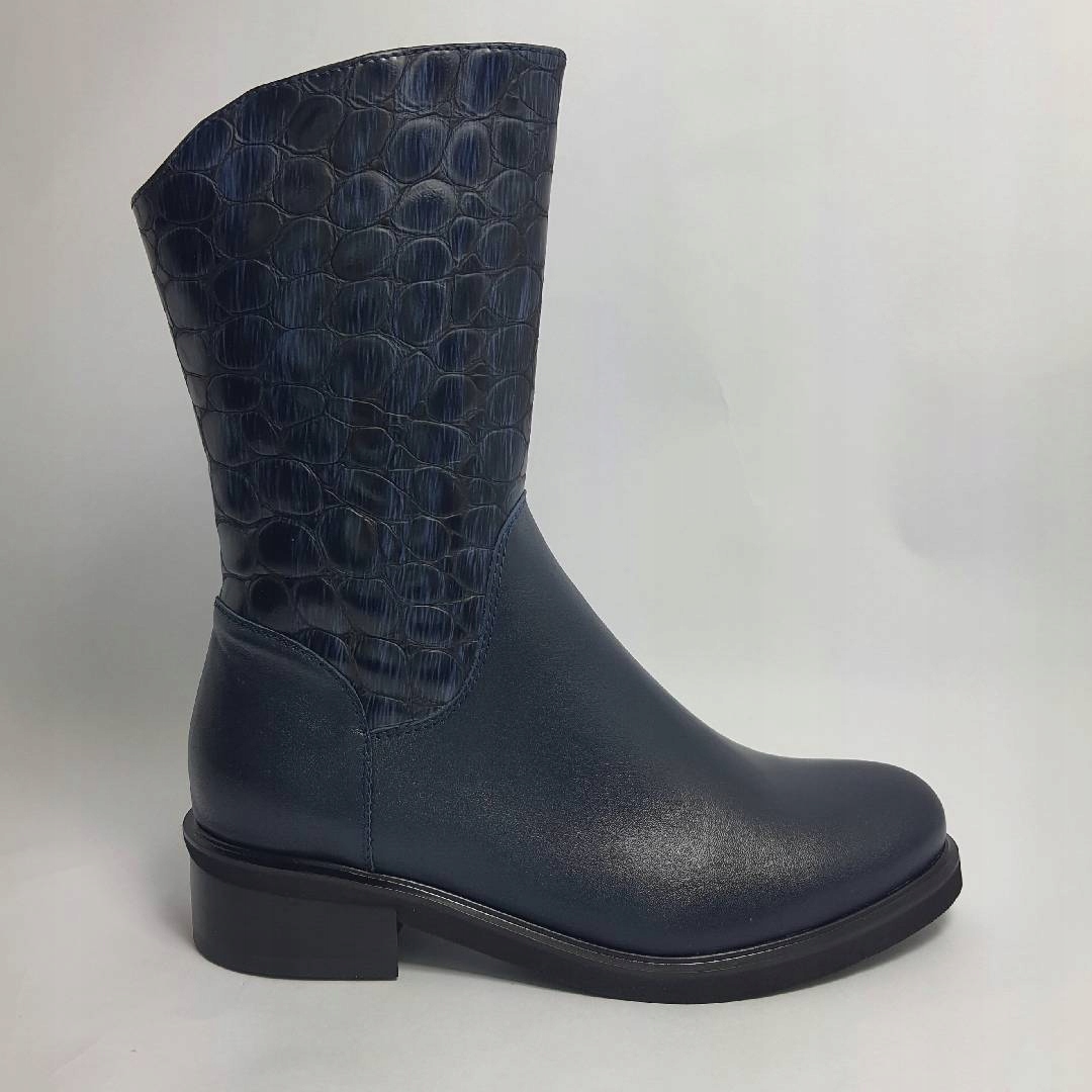 Dámské kotníkové boty Higo 2436 námořnická modrá 40