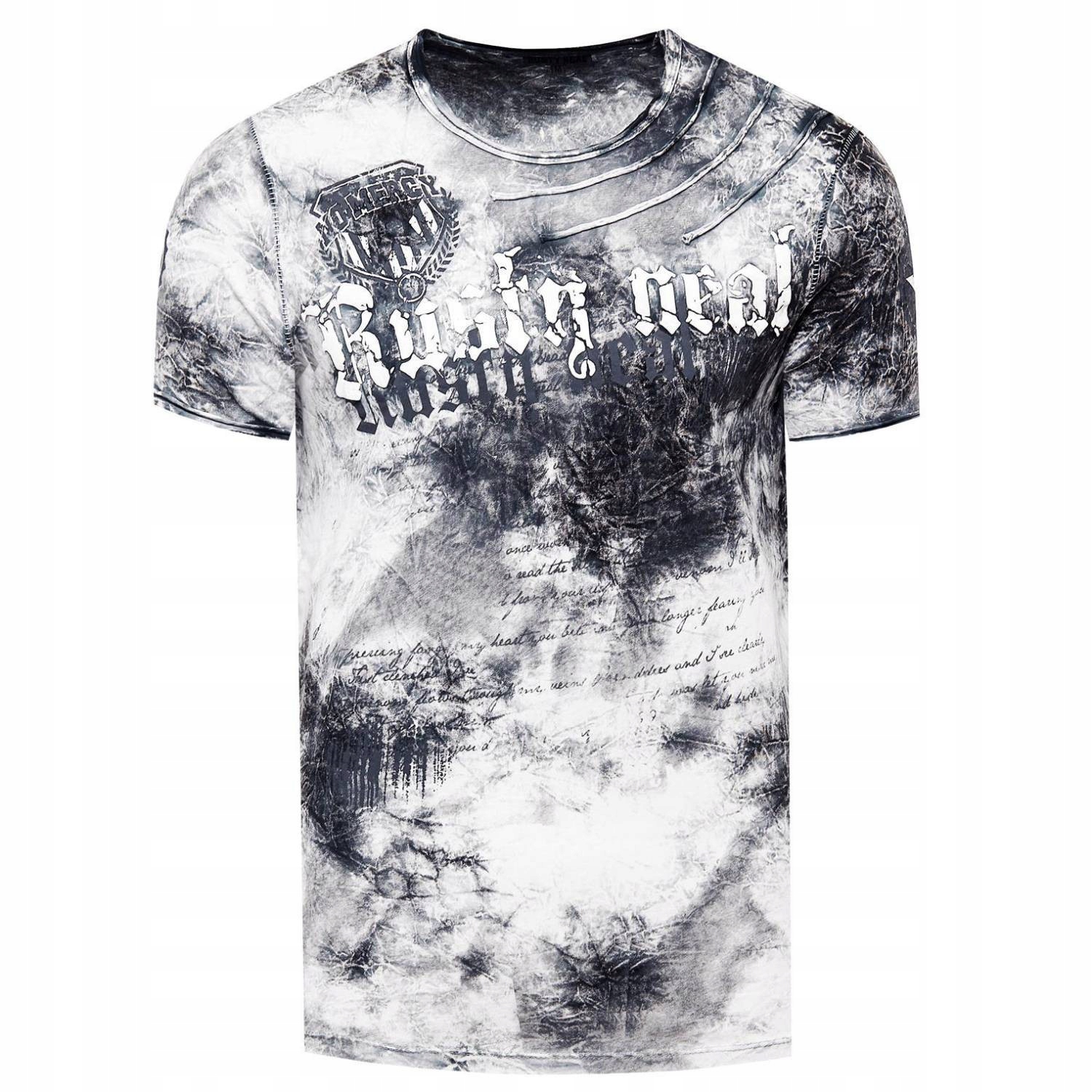 Rusty Neal tričko pánské 15156-1 regular fit L šedá