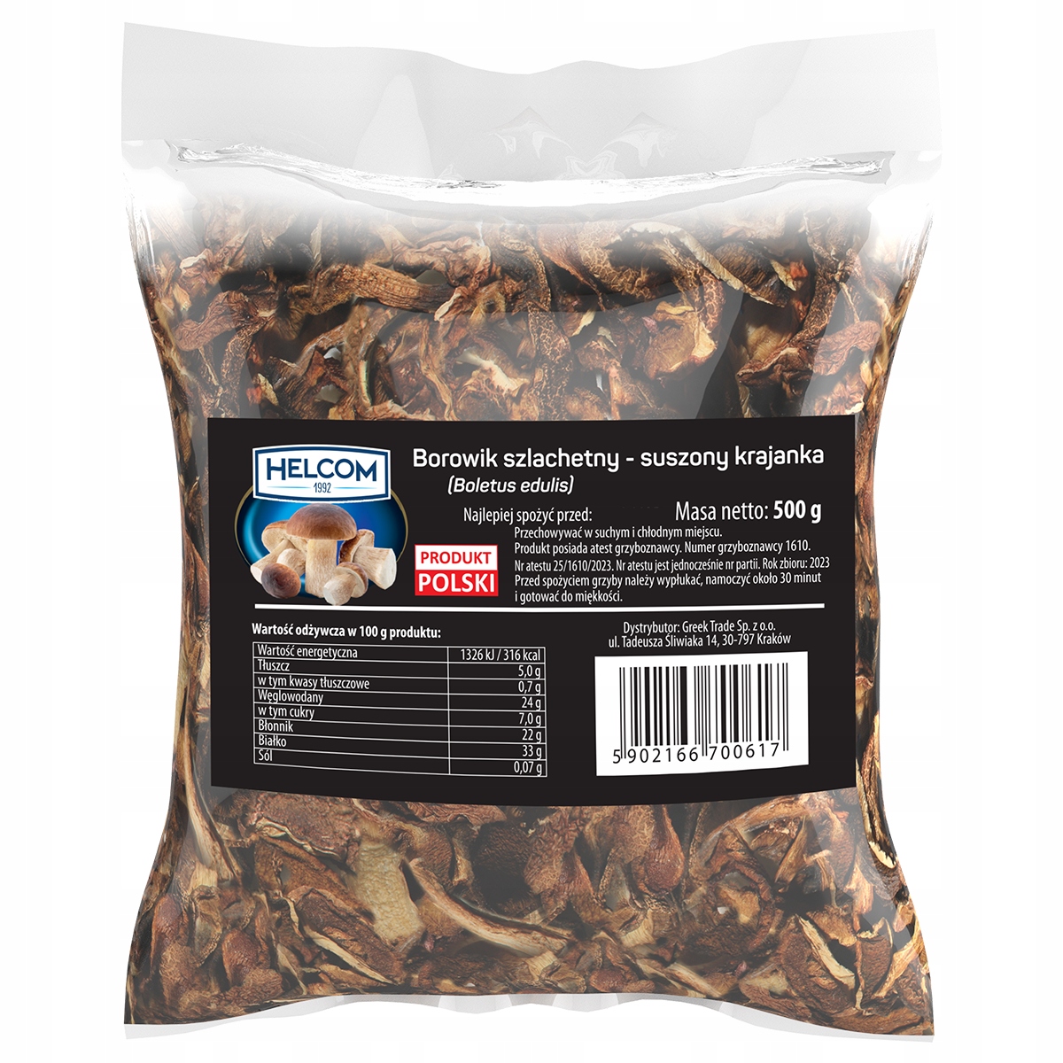 Levně Borovic ušlechtilý sušený krajanka 500 g Helcom