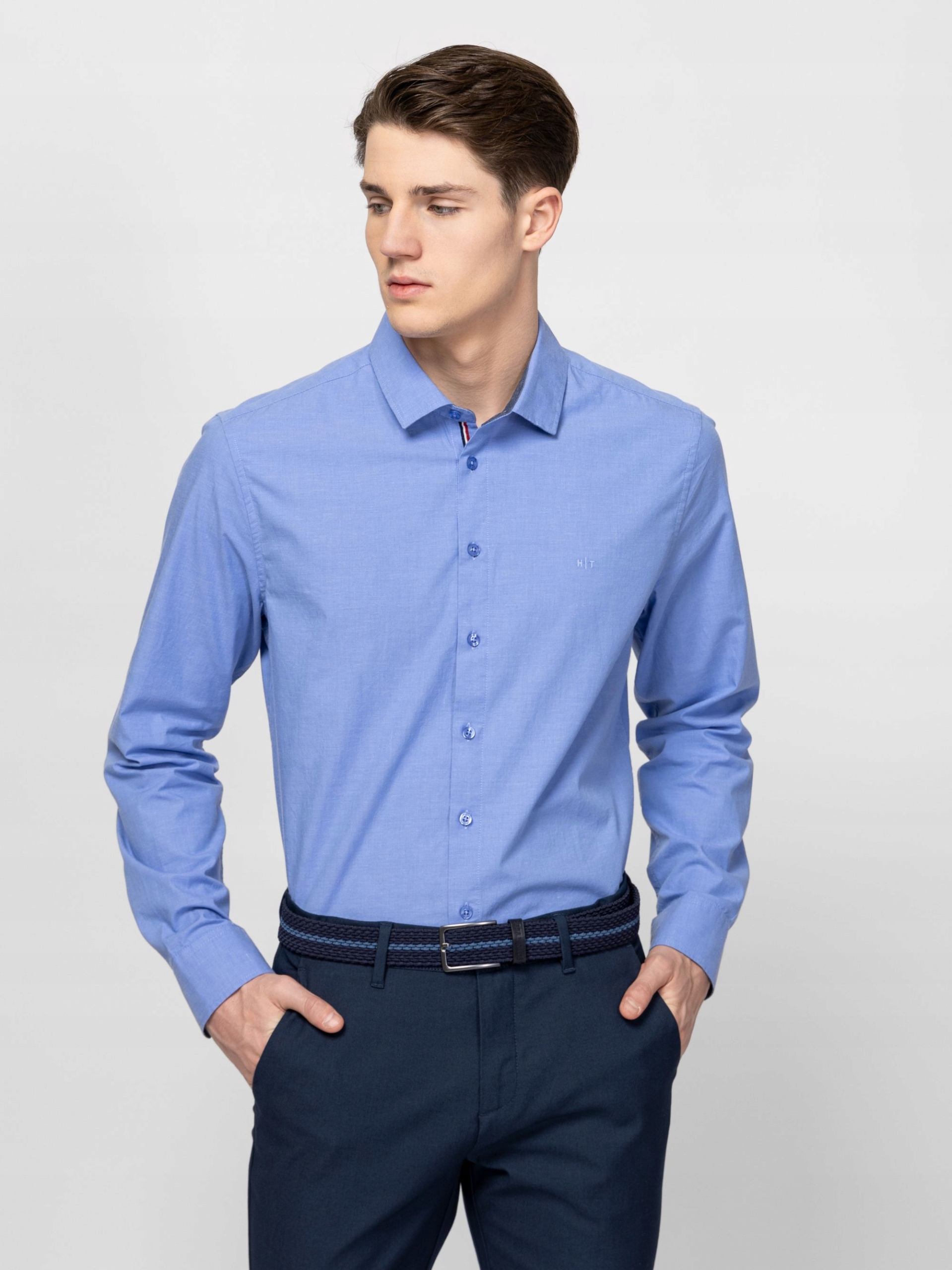 Heavy Tools Pánská Bavlněná Košile READS26 Modrá M