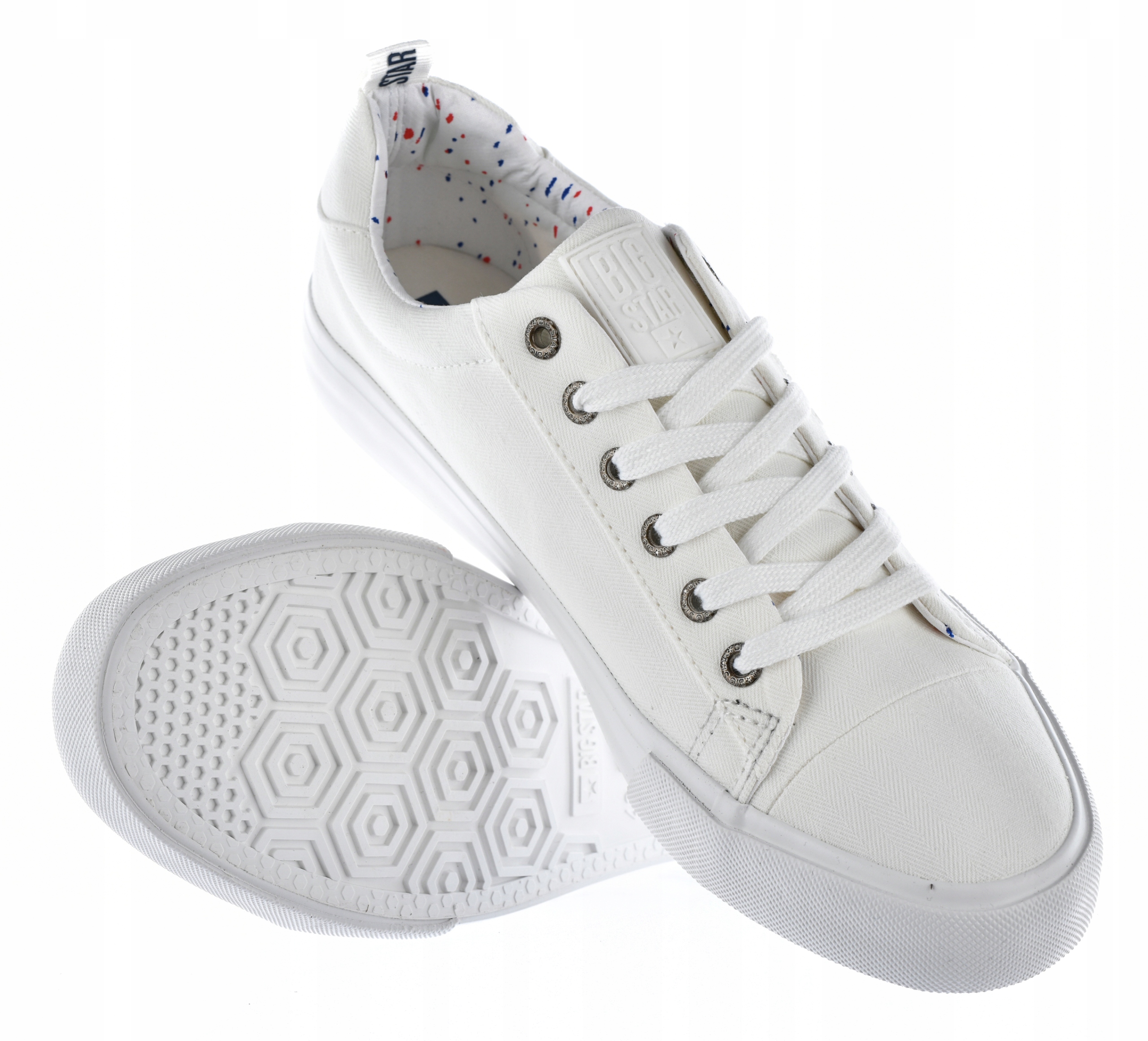 Pánské tenisky Big Star tenisky KK174001 bílé 44