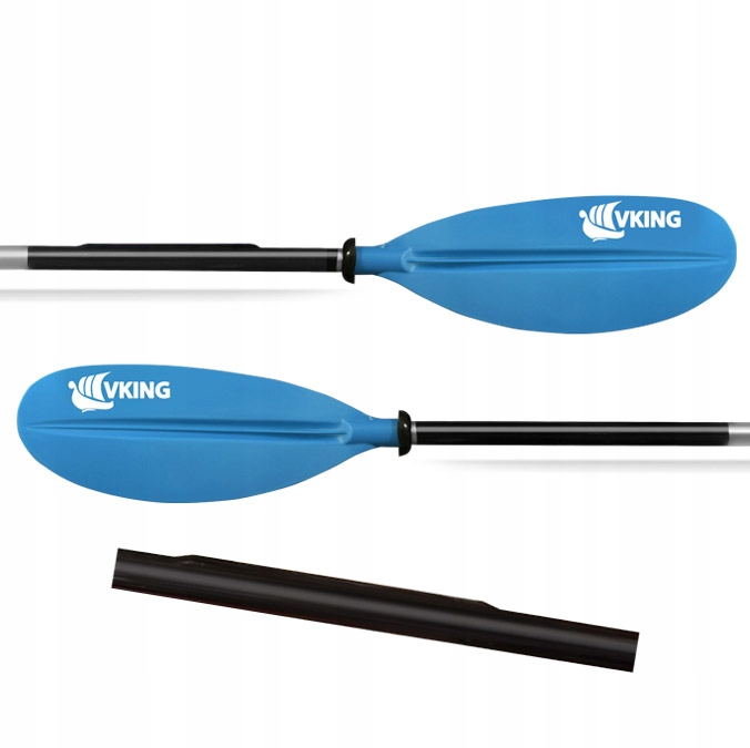 Wiosło kajakowe kajak składane dwuczęściowe 230 cm