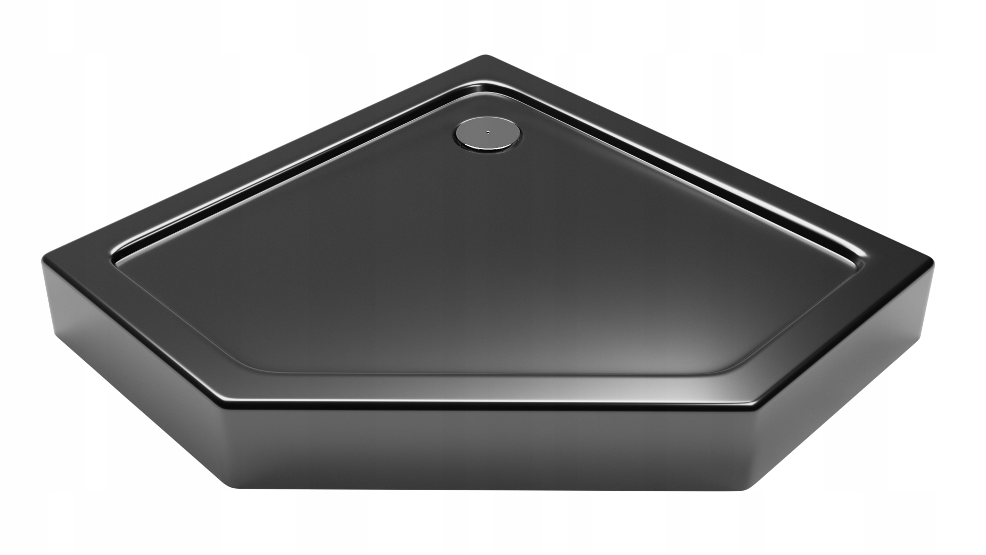 Pětiúhelníková Sprchová Vanička 80X80 Pentagonální Do Kabiny Akryl Laminart