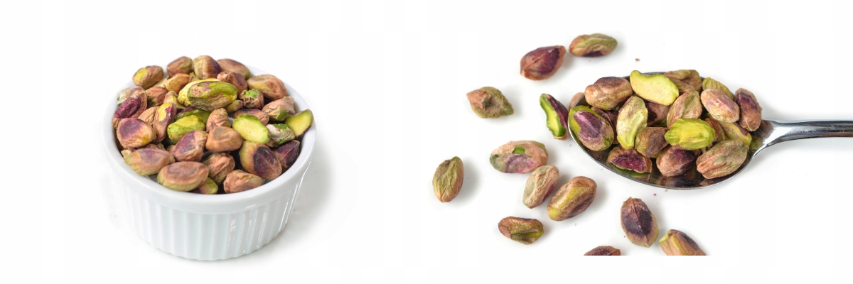 PISTACJE ŁUSKANE NIESOLONE 500g - PYSZNE PREMIUM! Postać całe orzechy