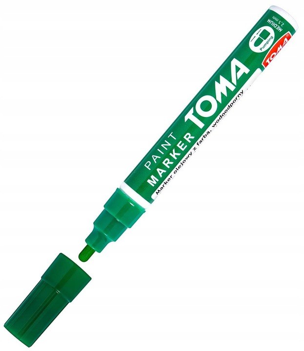

Marker olejowy Zielony 2,5 mm TO-440 Toma