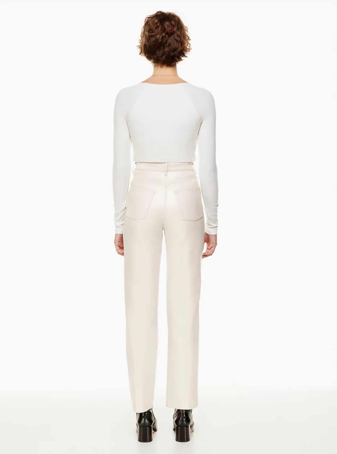 Wilfred Skórzane spodnie wegańskie Aritzia XS/S Rozmiar XS/S