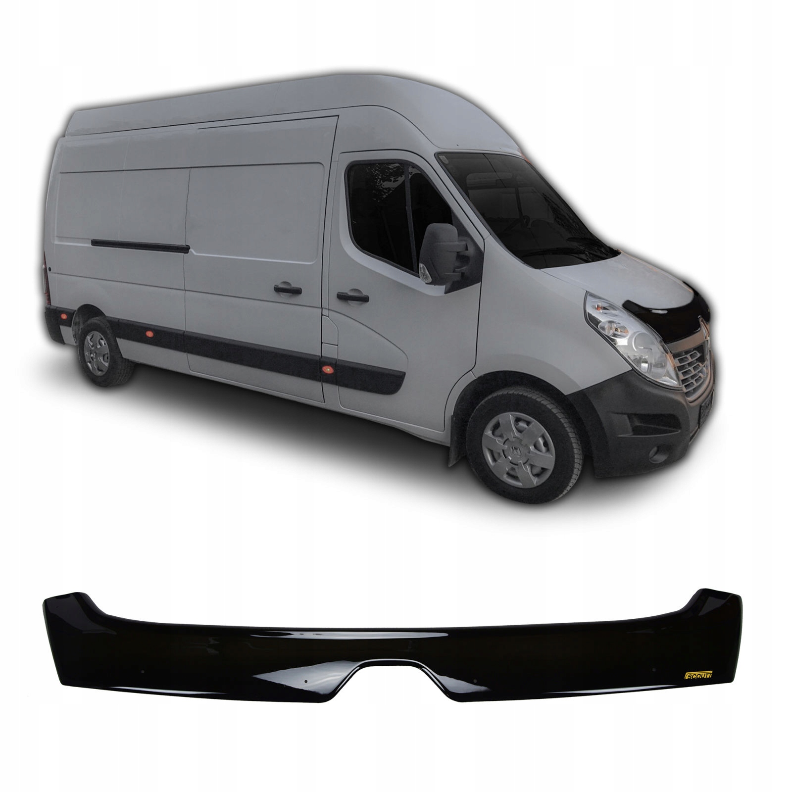 OWIEWKA MASKI PRZEDNIEJ RENAULT MASTER 2014 2019