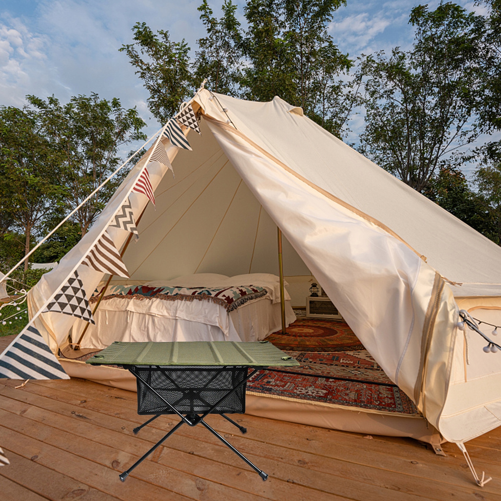 Biuro ze stołem kempingowym Rodzaj inny