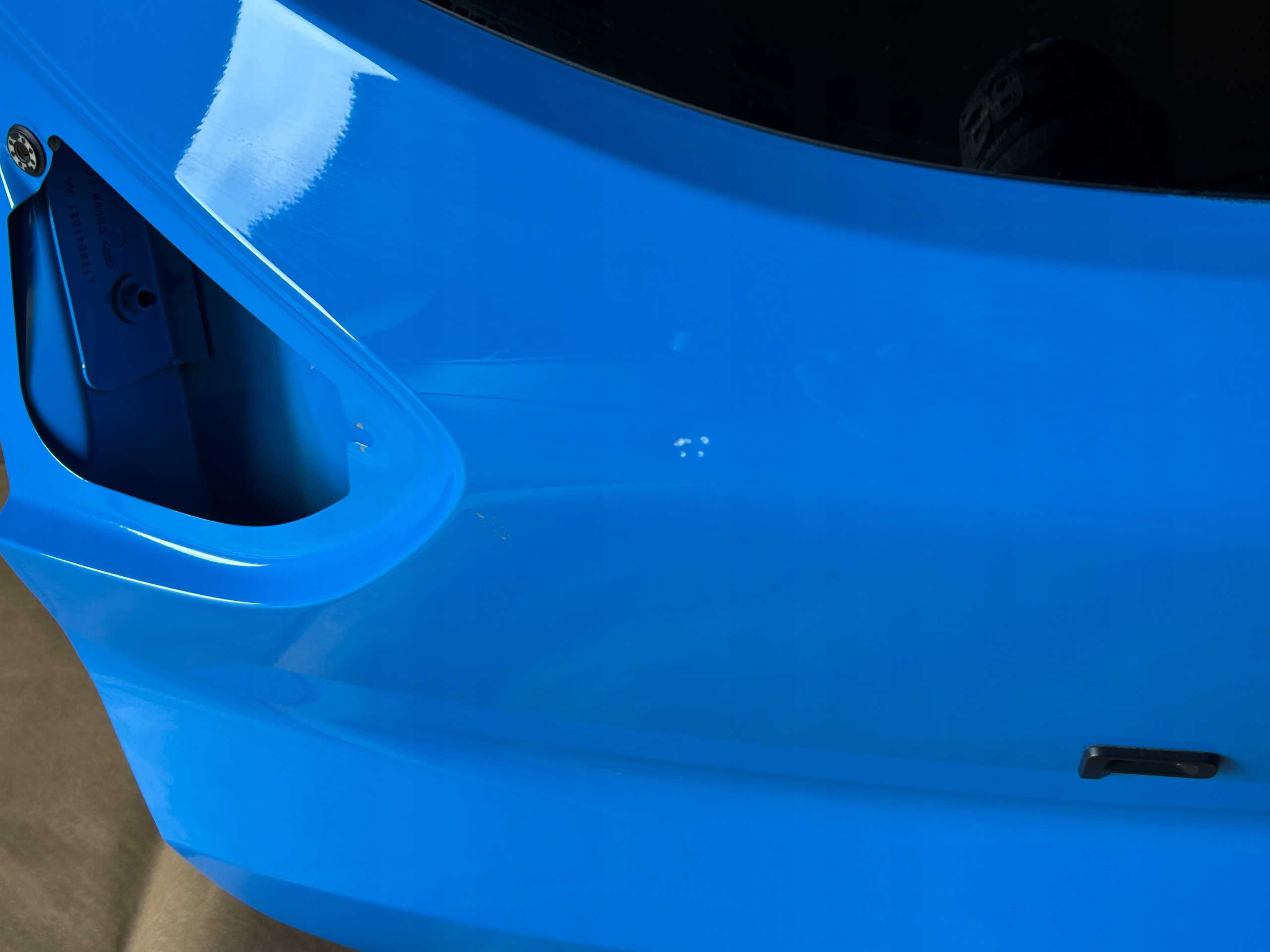 FORD PUMA MK2 ST 2019-2025 trunk door boot VASTRAFFIC BLUE original