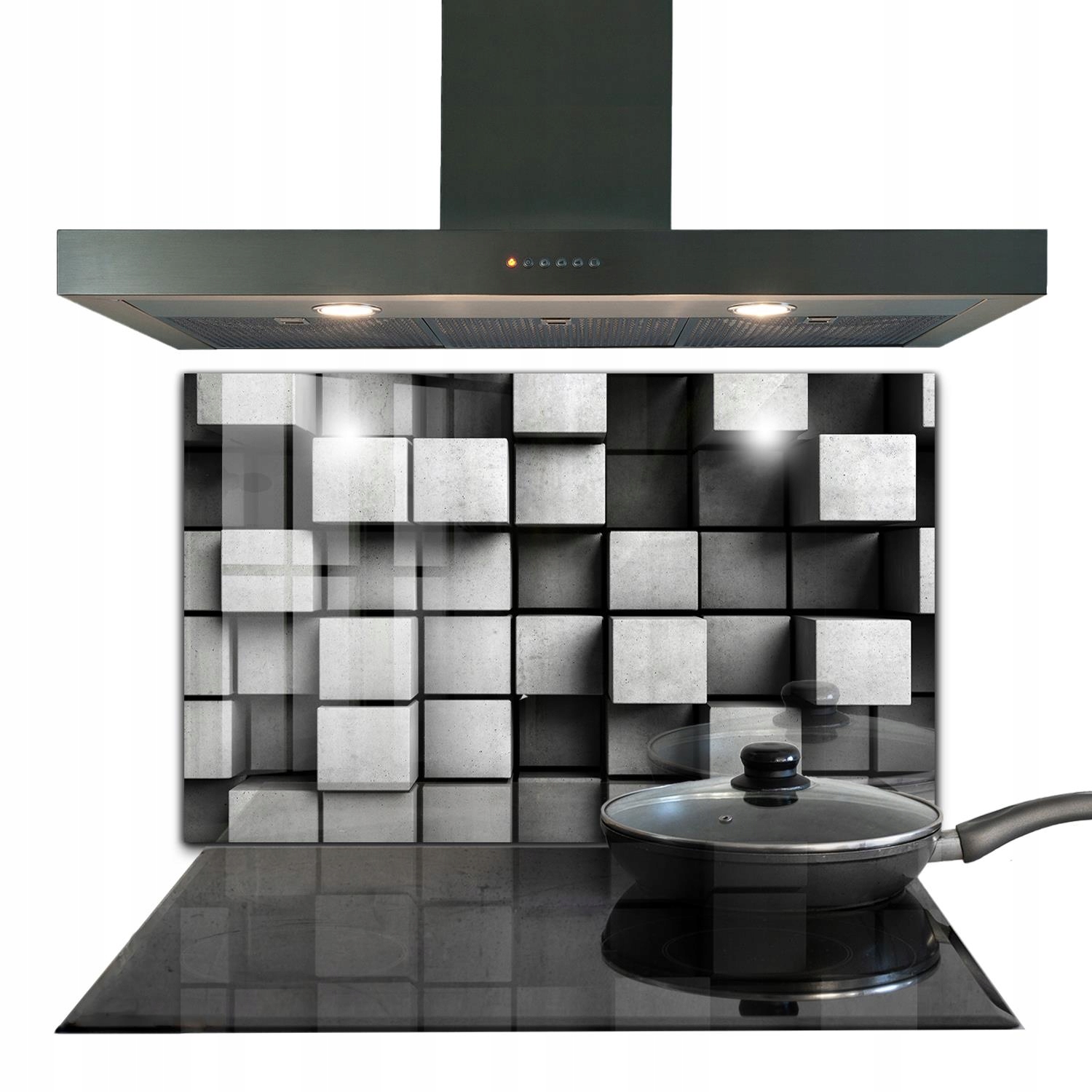 Nástěnný panel Šestistěnný Geometrický vzor 100x70