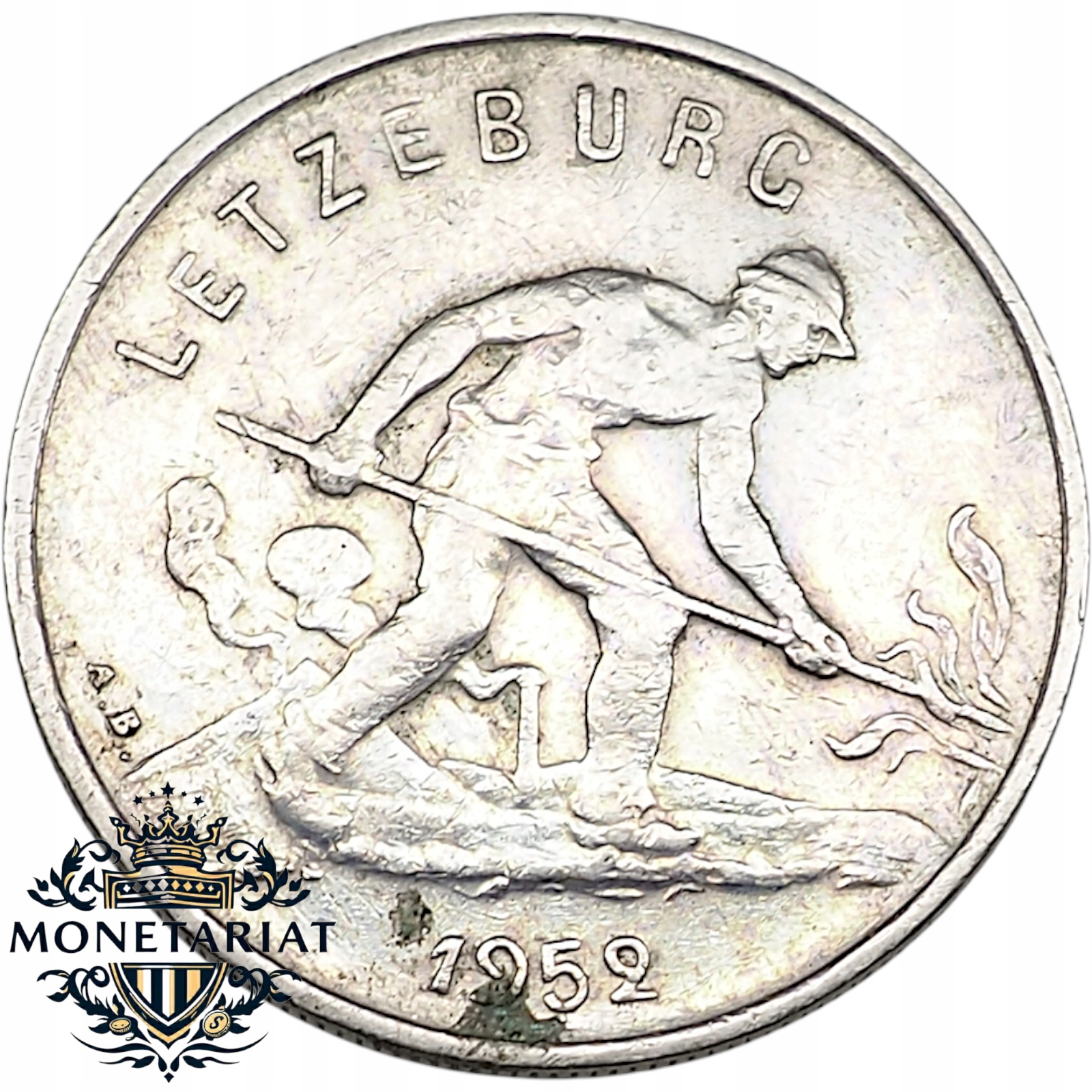 1 FRANK 1952 LUKSEMBURG