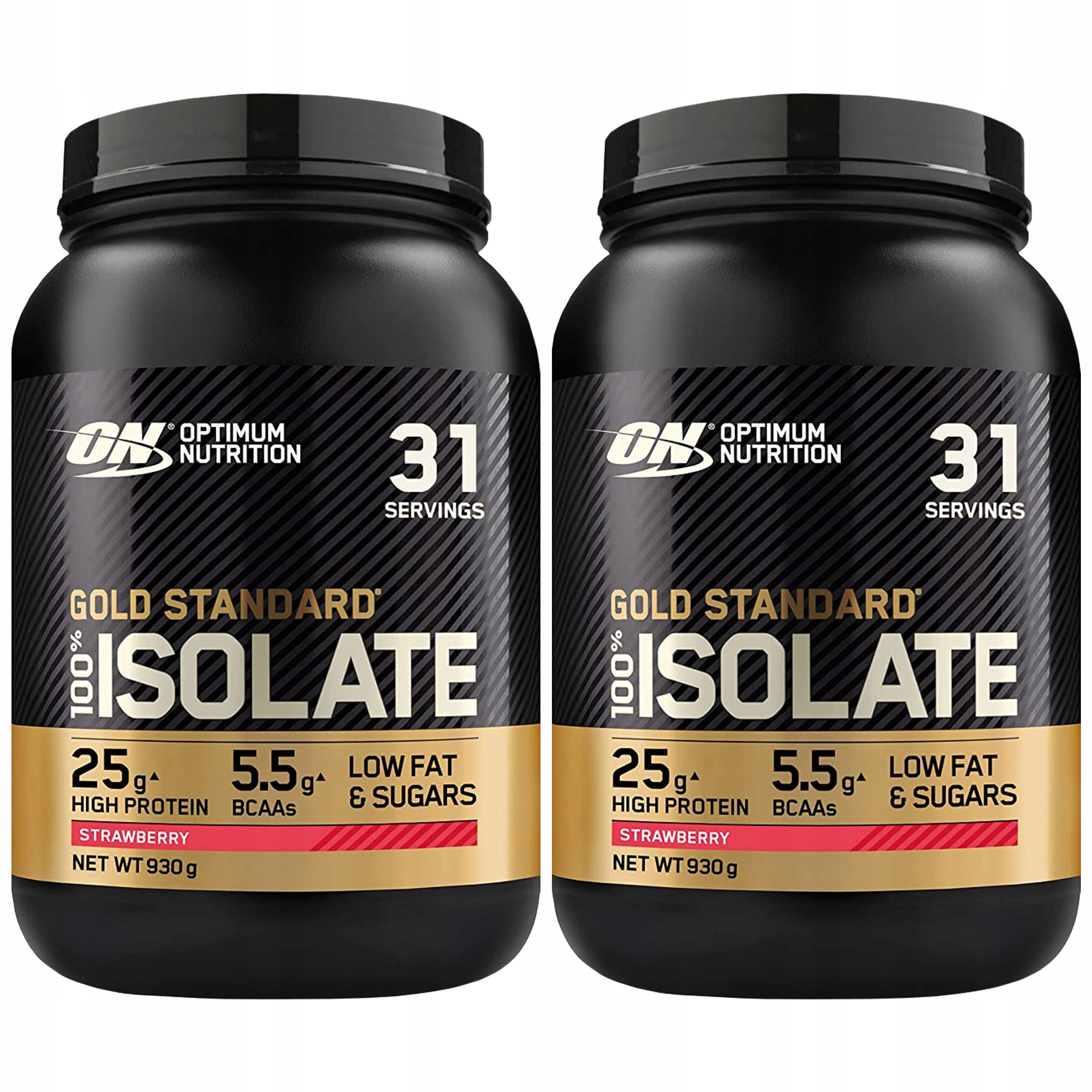 2x Proteinový izolát 100% Hydrolyzát 83% Protein 930g Optimum Nutrition