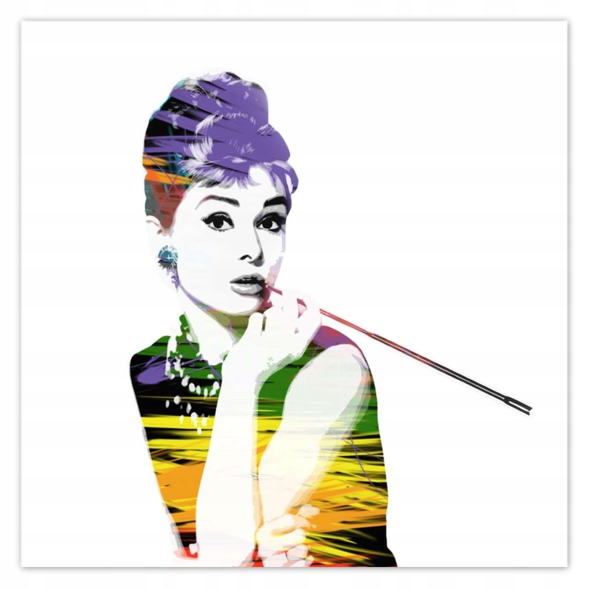 Fototapety 312x312 Audrey Hepburnová Cigaretka