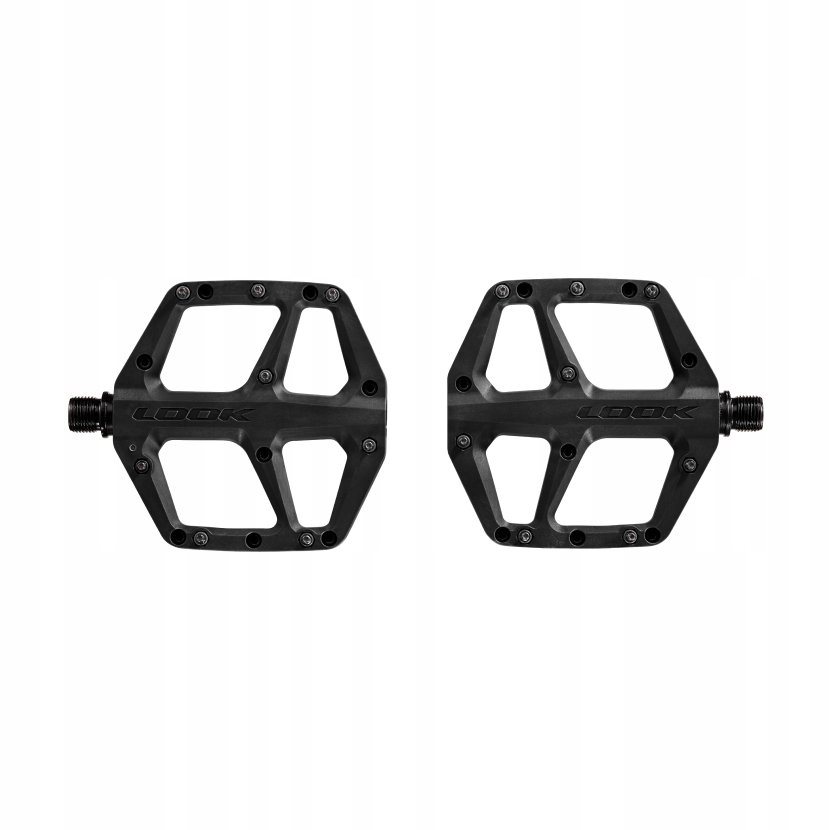 Plošinové pedály na kolo Look Trail Fusion piny černé 324g 107x105mm