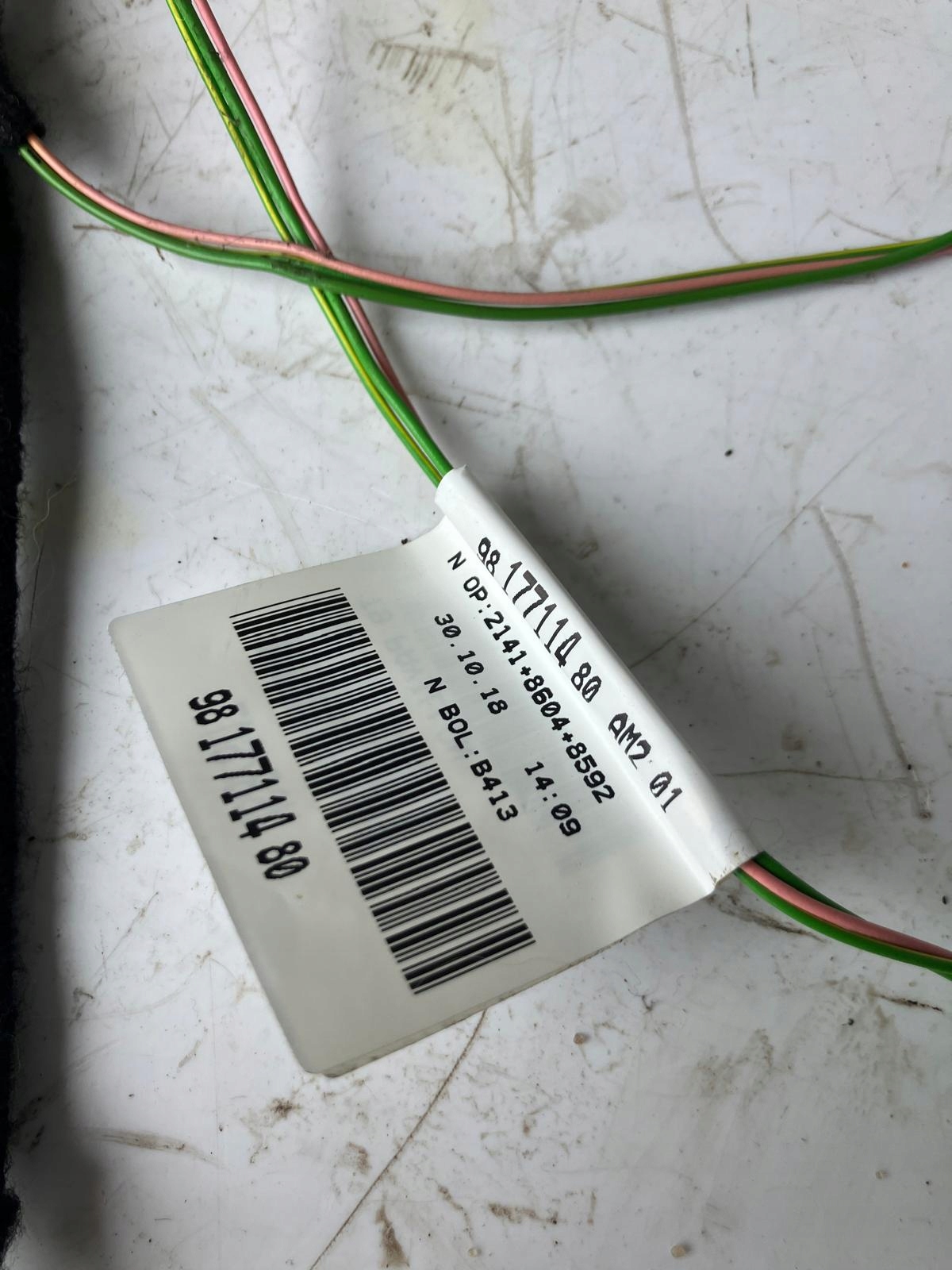 cablaggio cablaggio CIELO INTERNO PEUGEOT 308 T9 9817711480