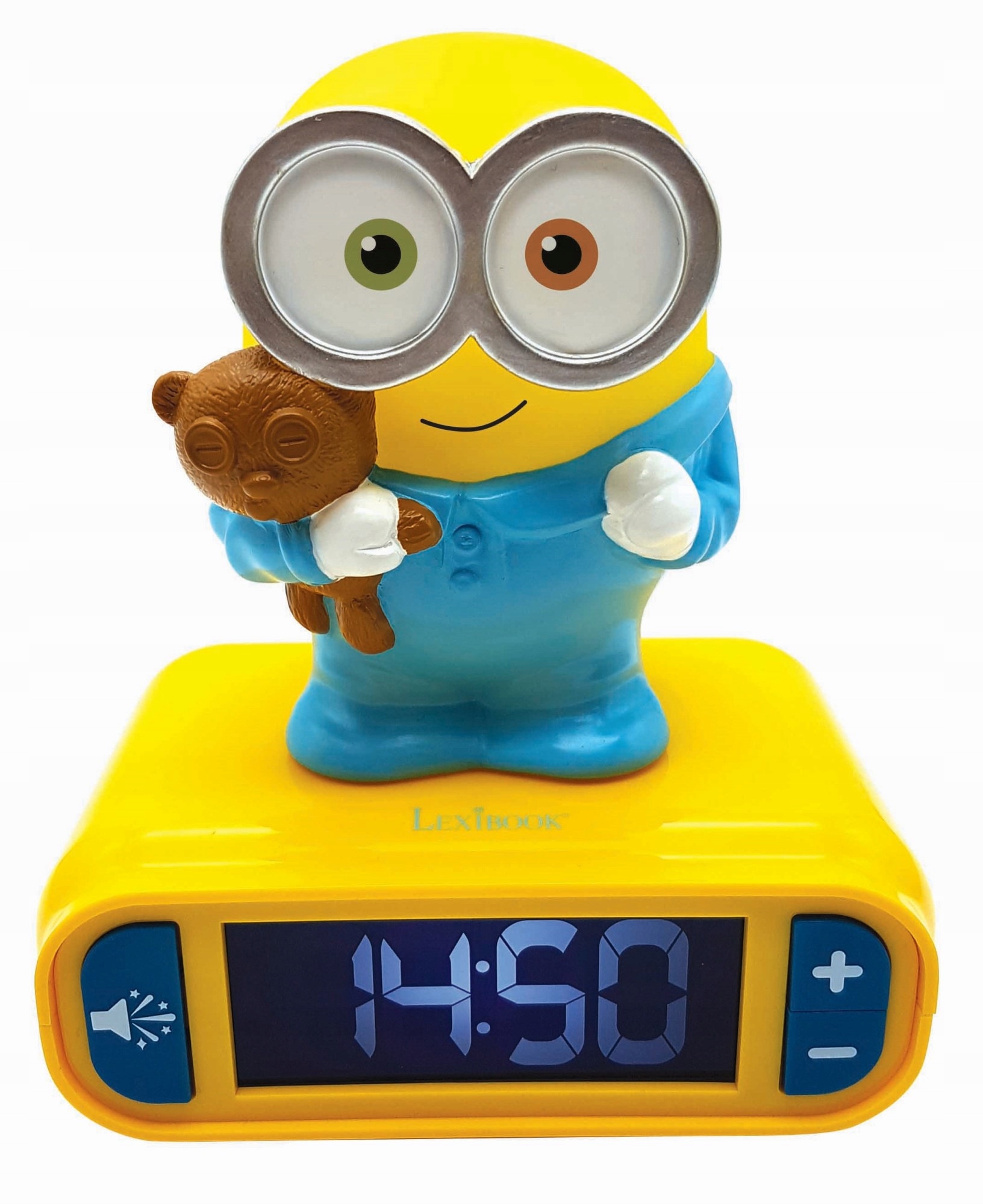 Budzik z lampką nocną Lexibook Minionki RL800DES