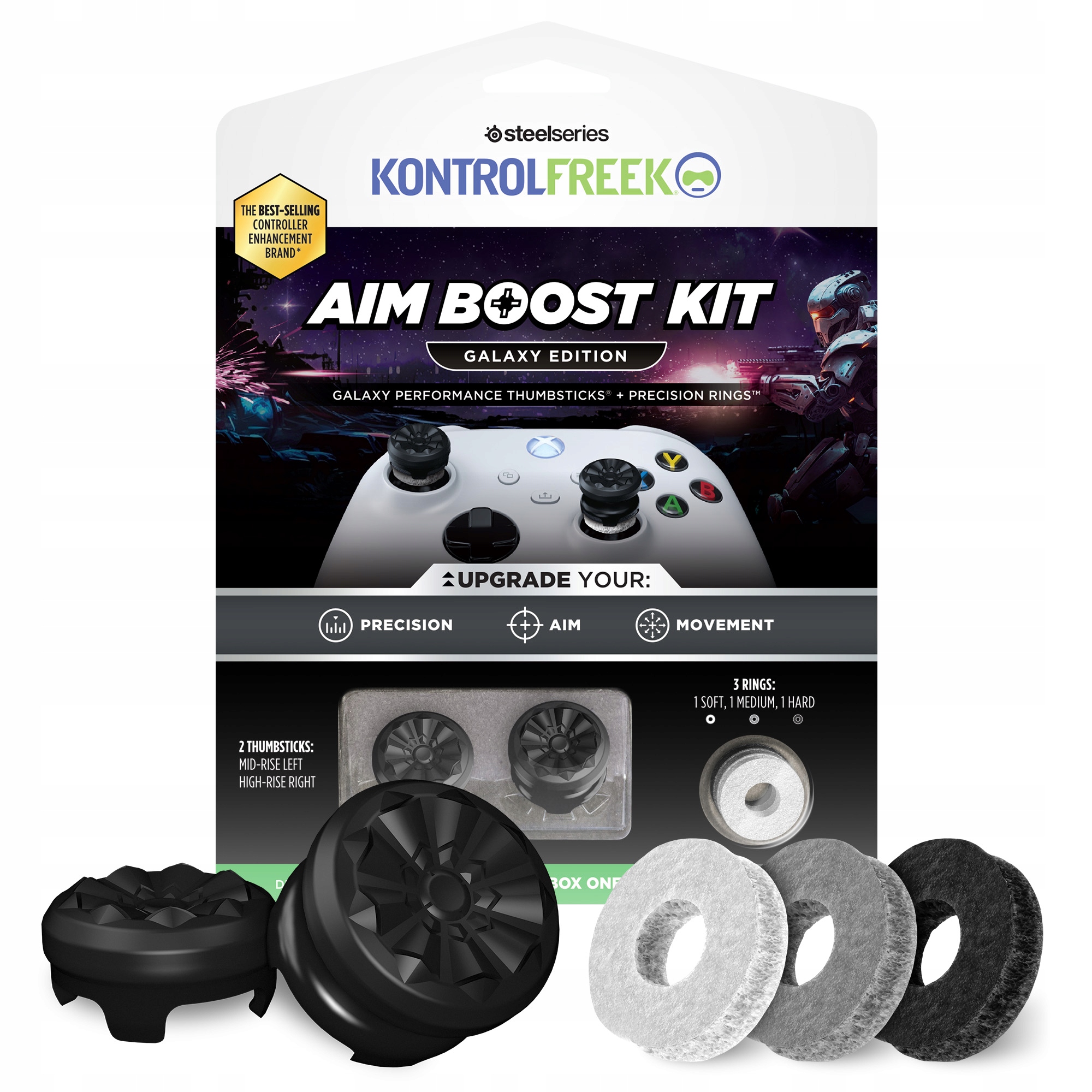 SteelSeries Galaxy BLACK AimBoost - XBX