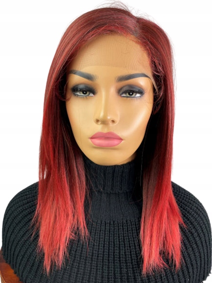 Paruka Dolly lace front Ultralehká španělská červená